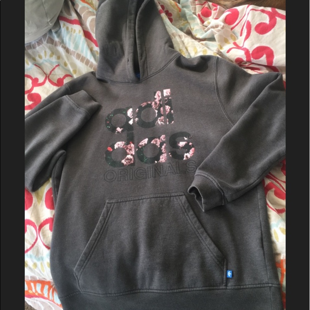 Grey Adidas Hoodie